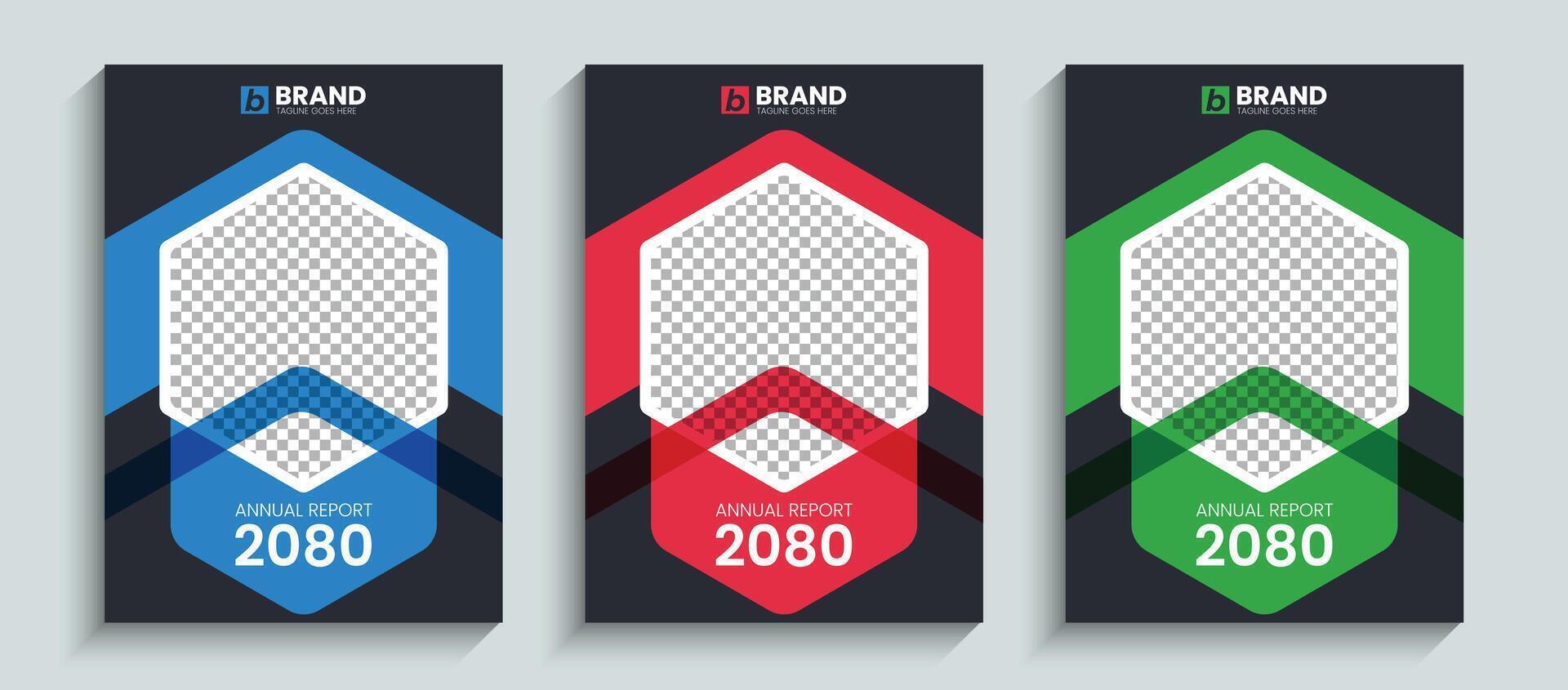 Creative corporate business brochure or book cover design template in A4 size. Company brochure cover design, annual report, catalog, flyer, booklet, poster, leaflet, magazine layout design. vector