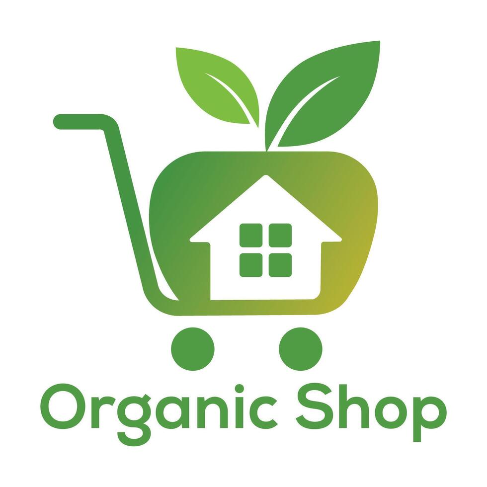 Organic Shop Logo Design for Your Brand vector