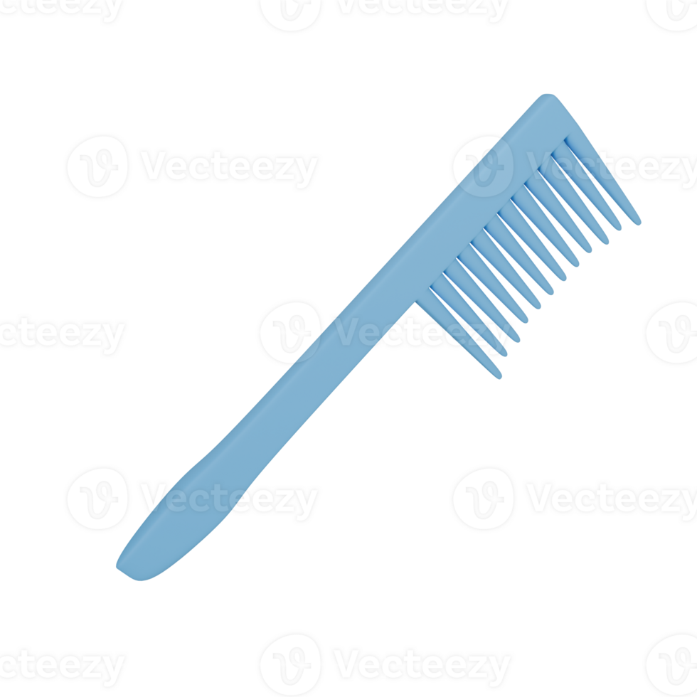 3D Toy Comb for Kids Grooming and Pretend Play Accessory png