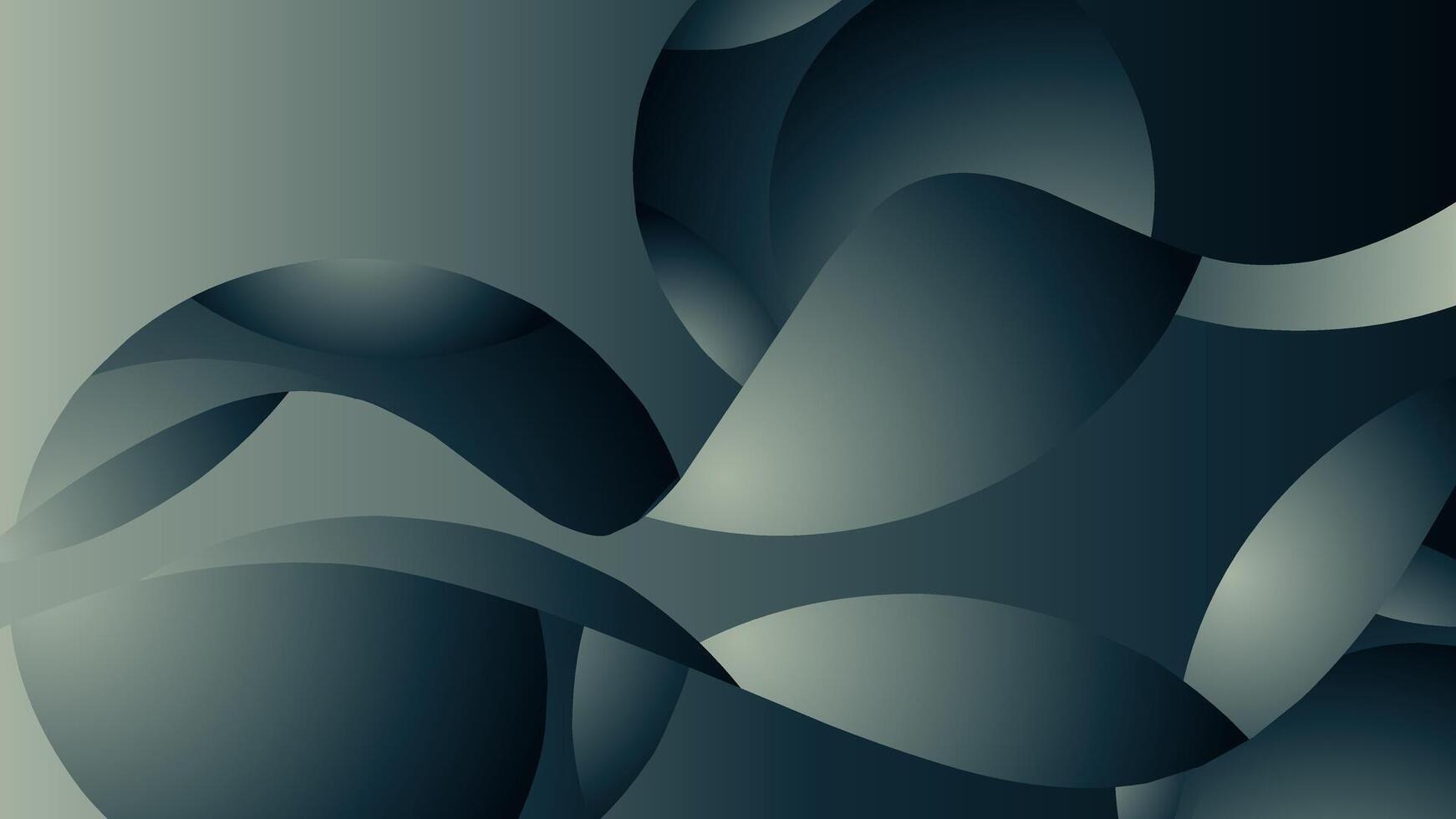 abstract background with 3d paper cut shapes vector