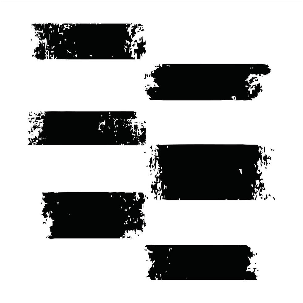 Expressive abstract brushstrokes depicting raw emotion and artistic intent against a stark white vector