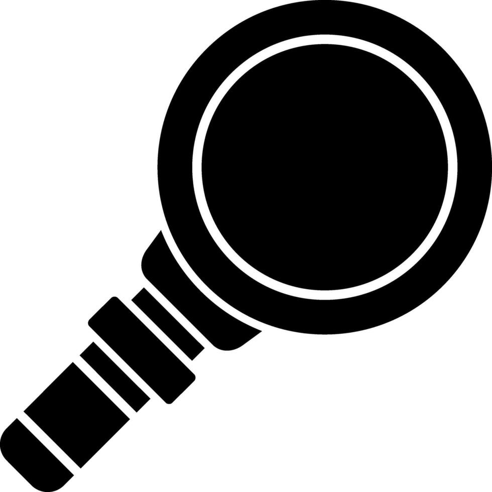 Magnifying glass Search vector