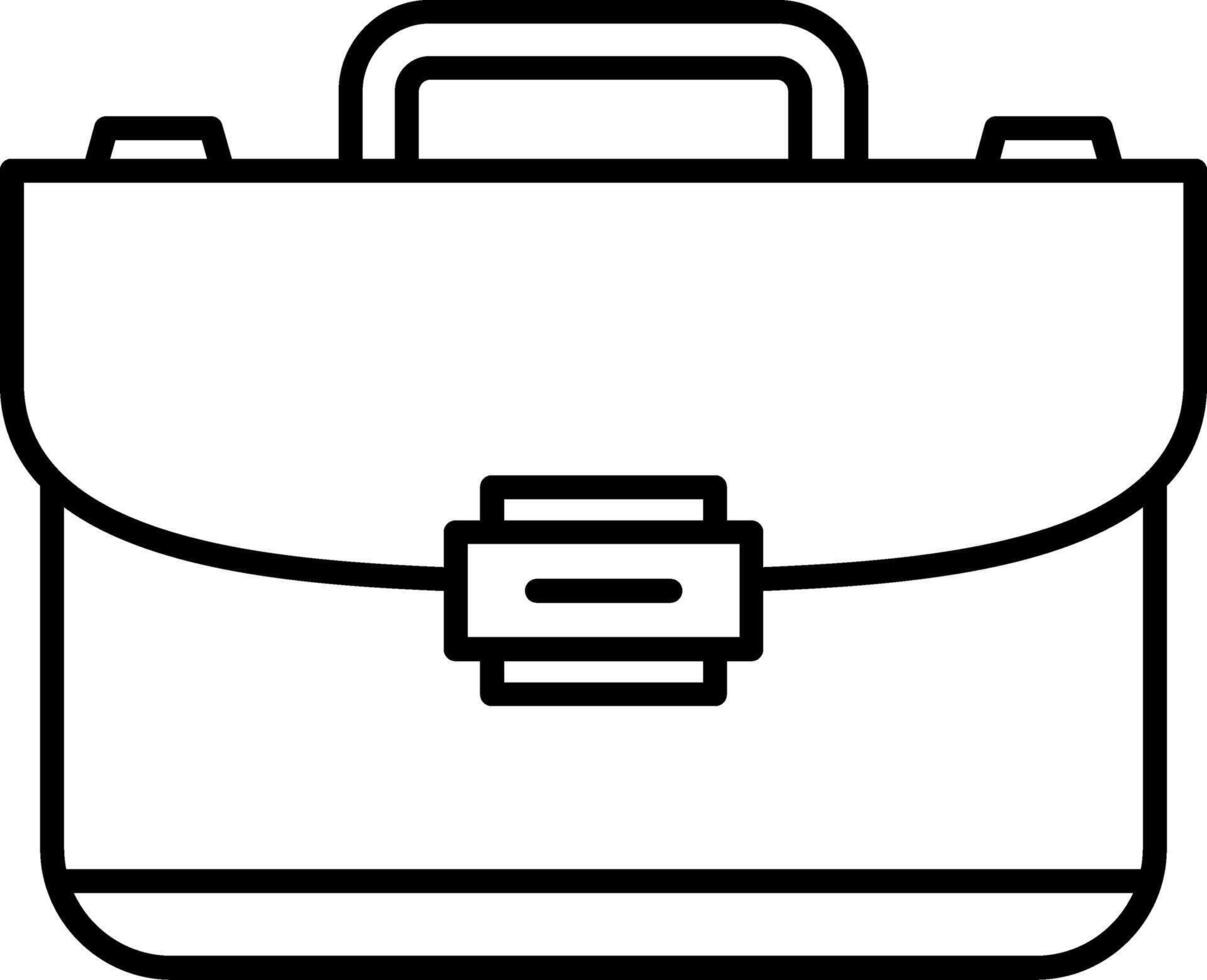 Briefcase Work Business Office Portfolio Bag vector