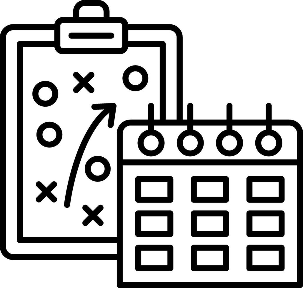 Event Planning Organizer Management Schedule Coordination vector