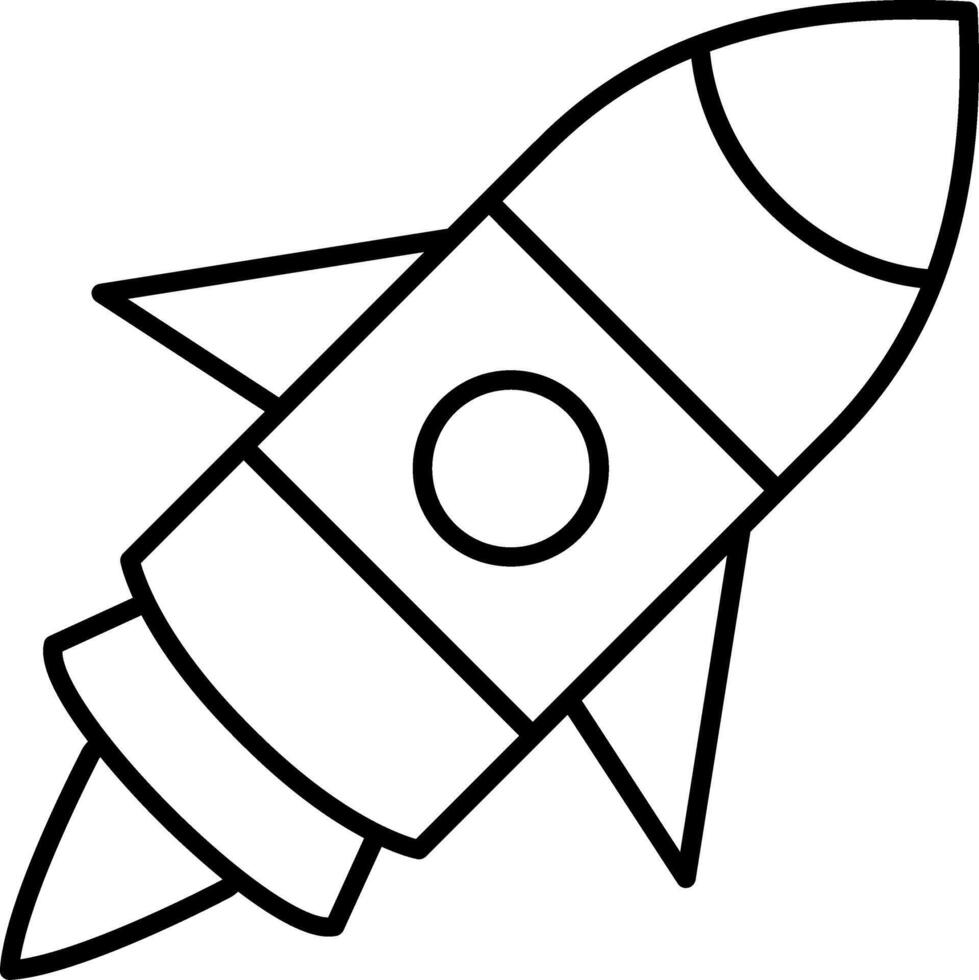 Rocket Launch Speed Startup Innovation Fast vector
