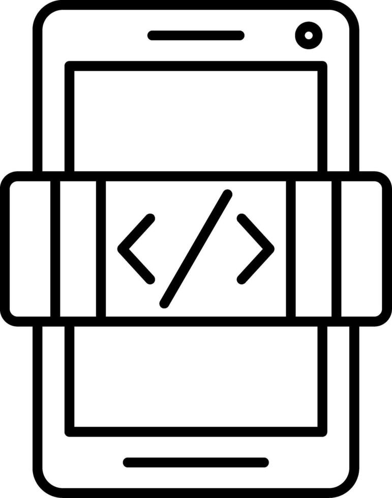 codificación guión código programación software html vector