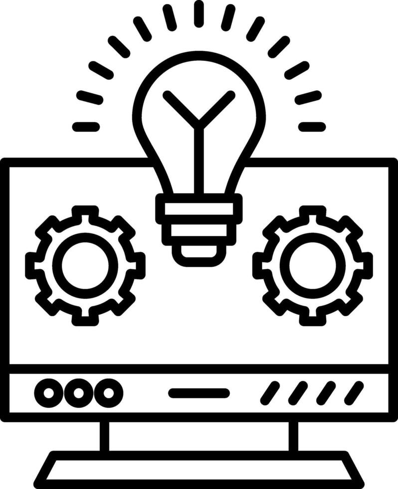 Lightbulb Idea Creativity Thought Vision Bright vector
