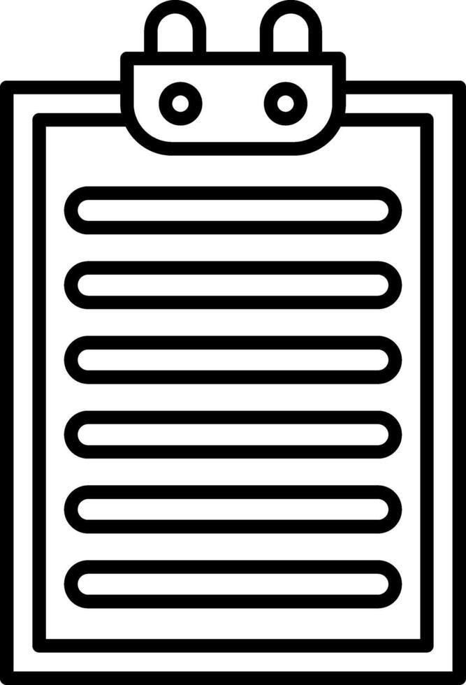Clipboard Notes Tasks Organizer Checklist Document vector
