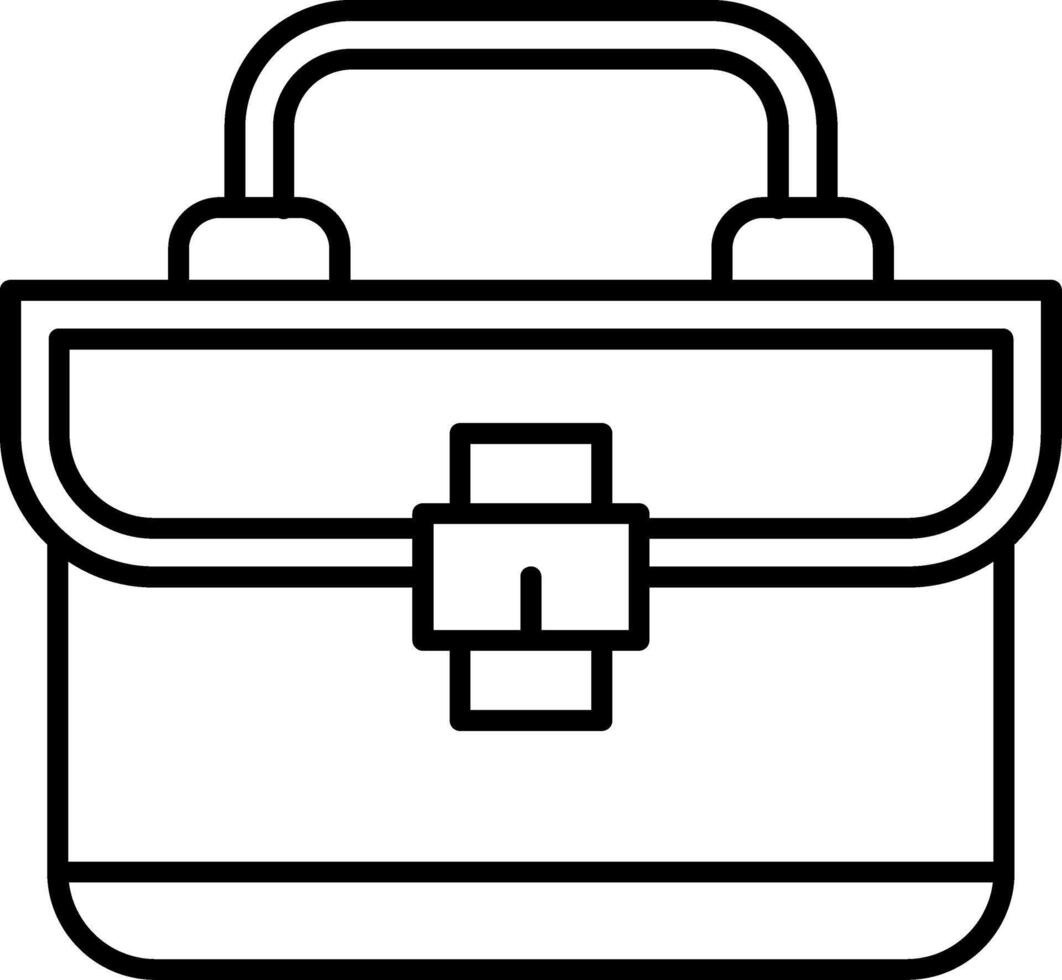 Briefcase Business Casework Suitcase Portfolio Career vector