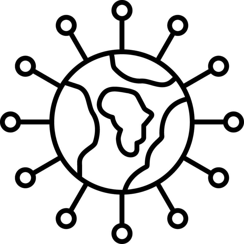 World Planet Earth Globe Global Geography vector
