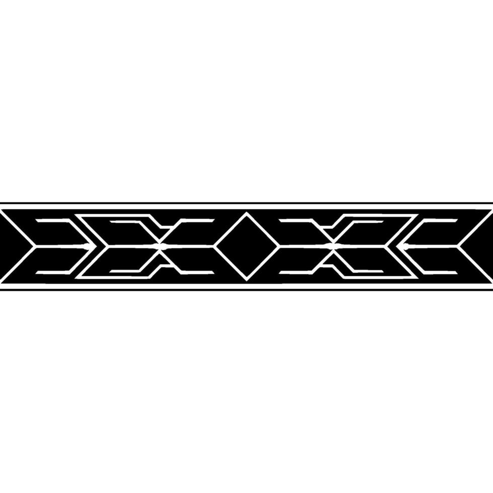 Geometric Neon Band Minimalist For Backgrounds Borders vector