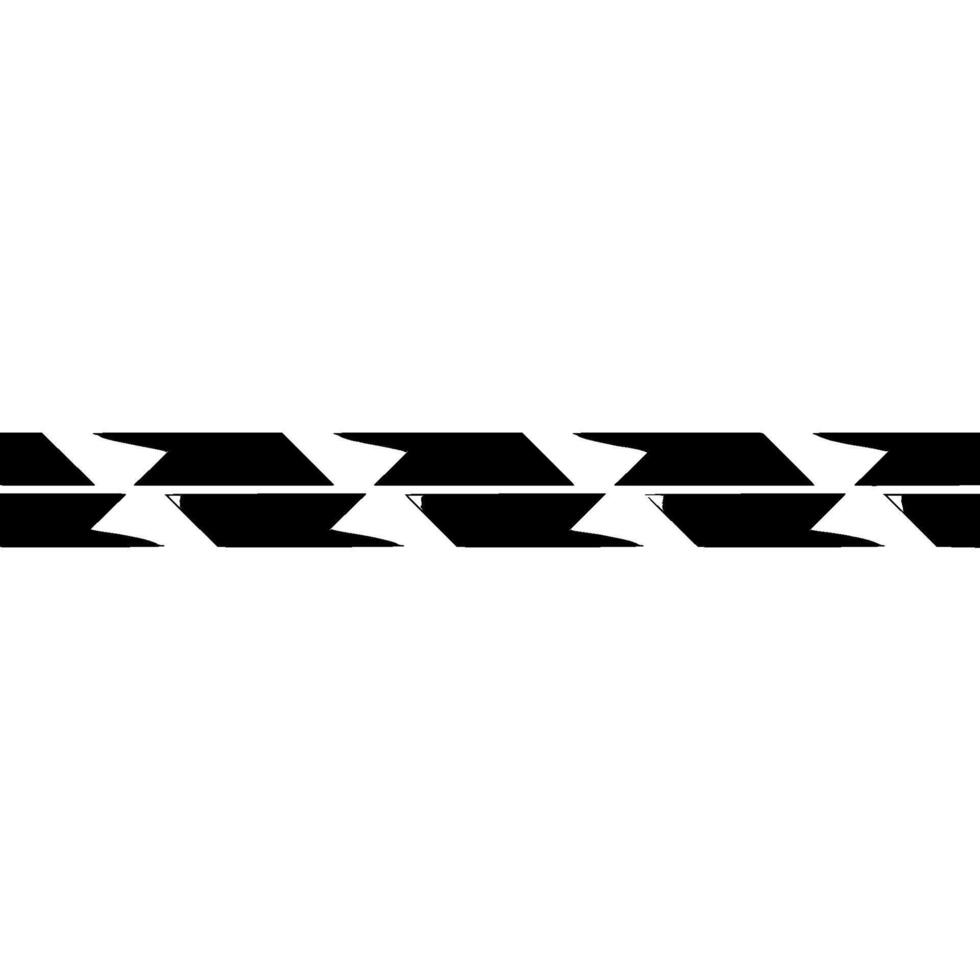 Geometric Abstract Ribbon Modern On White vector