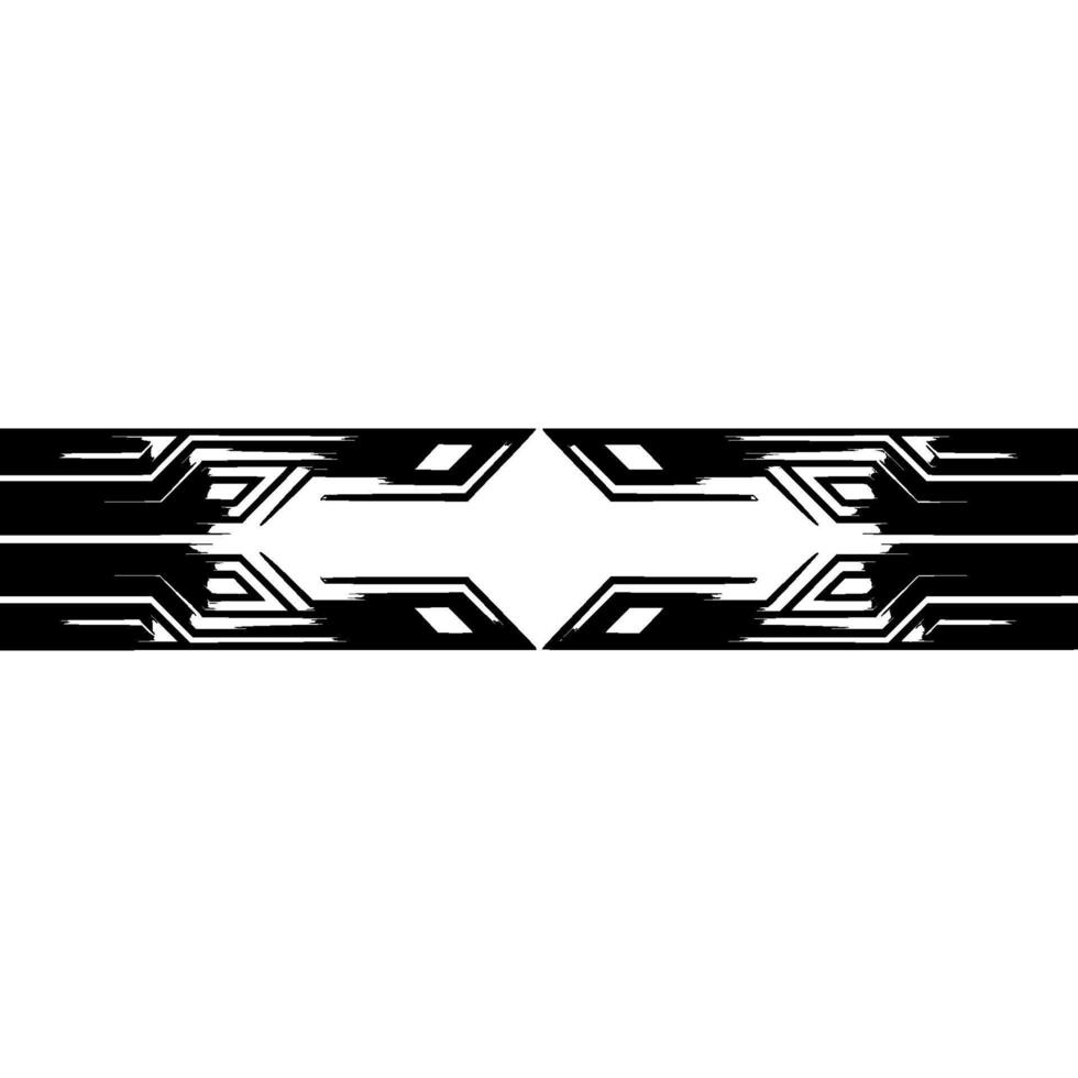 Geometric Tech Stripe, Clean Modern Background vector
