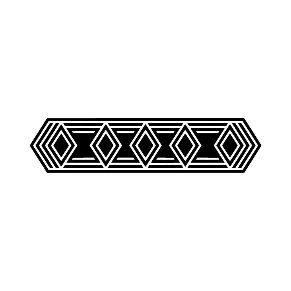Geometric Border Black Diamonds On White Background, Modern Minimalist vector