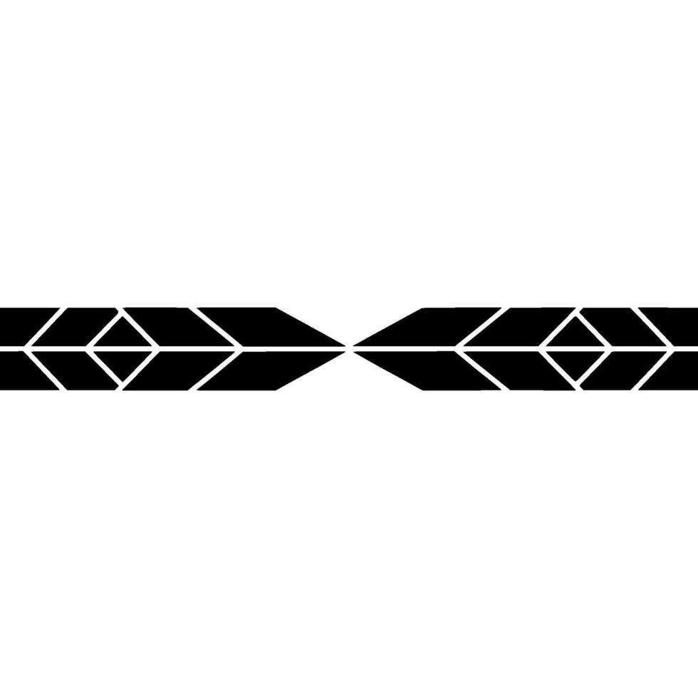 Geometric Black And White Symmetry Minimalist Pattern vector