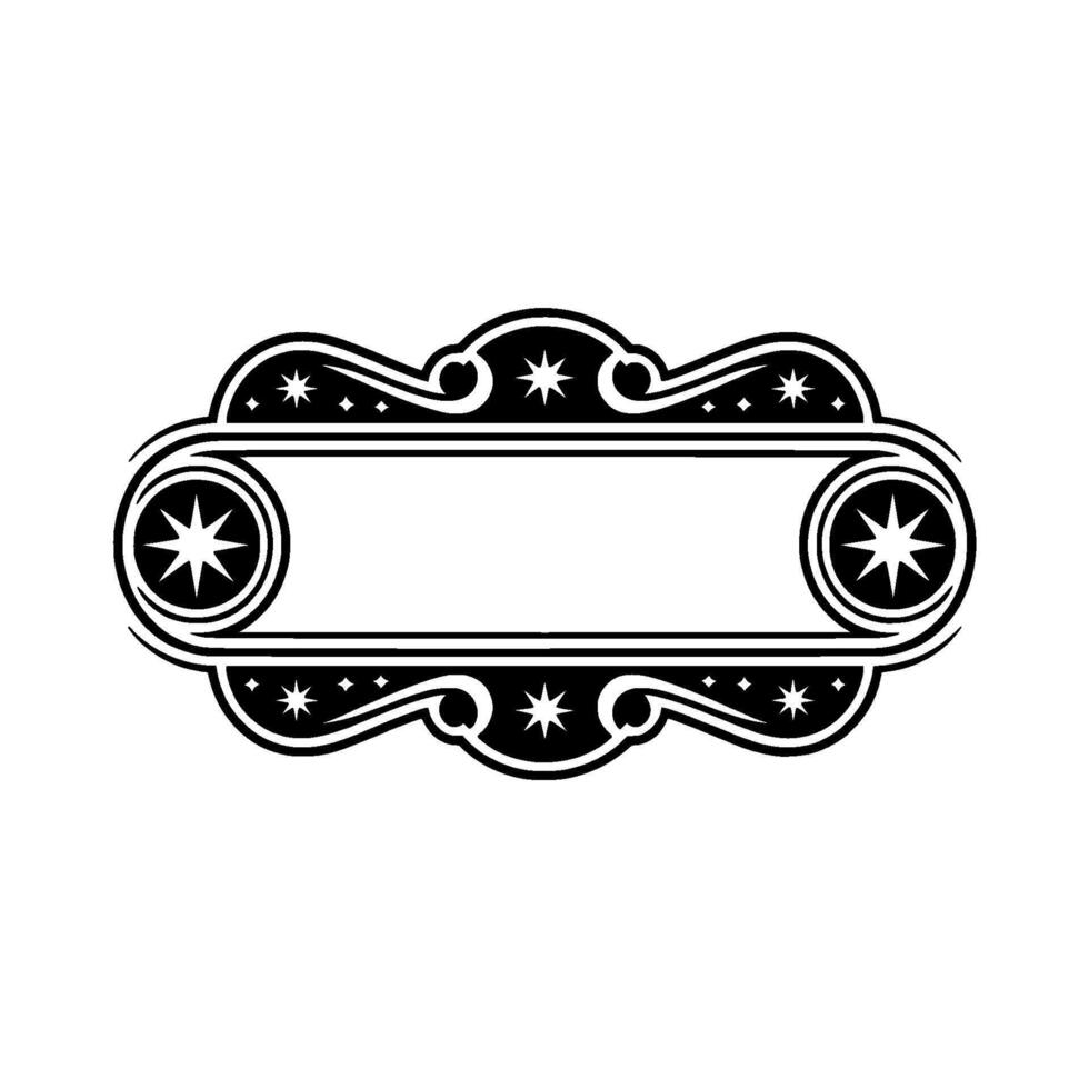 Vintage Ornament Border, Elegant , Decorative Frame vector