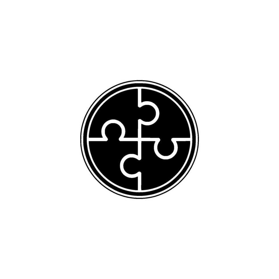 Interconnected Puzzle, Circular Harmony vector
