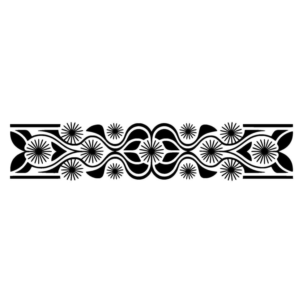 Intricate Stylized Border, Art Deco vector