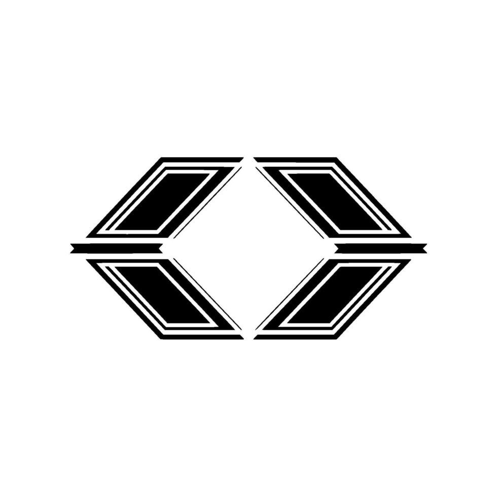 Geometric Arrowhead, Minimalist , Directional Symbol vector