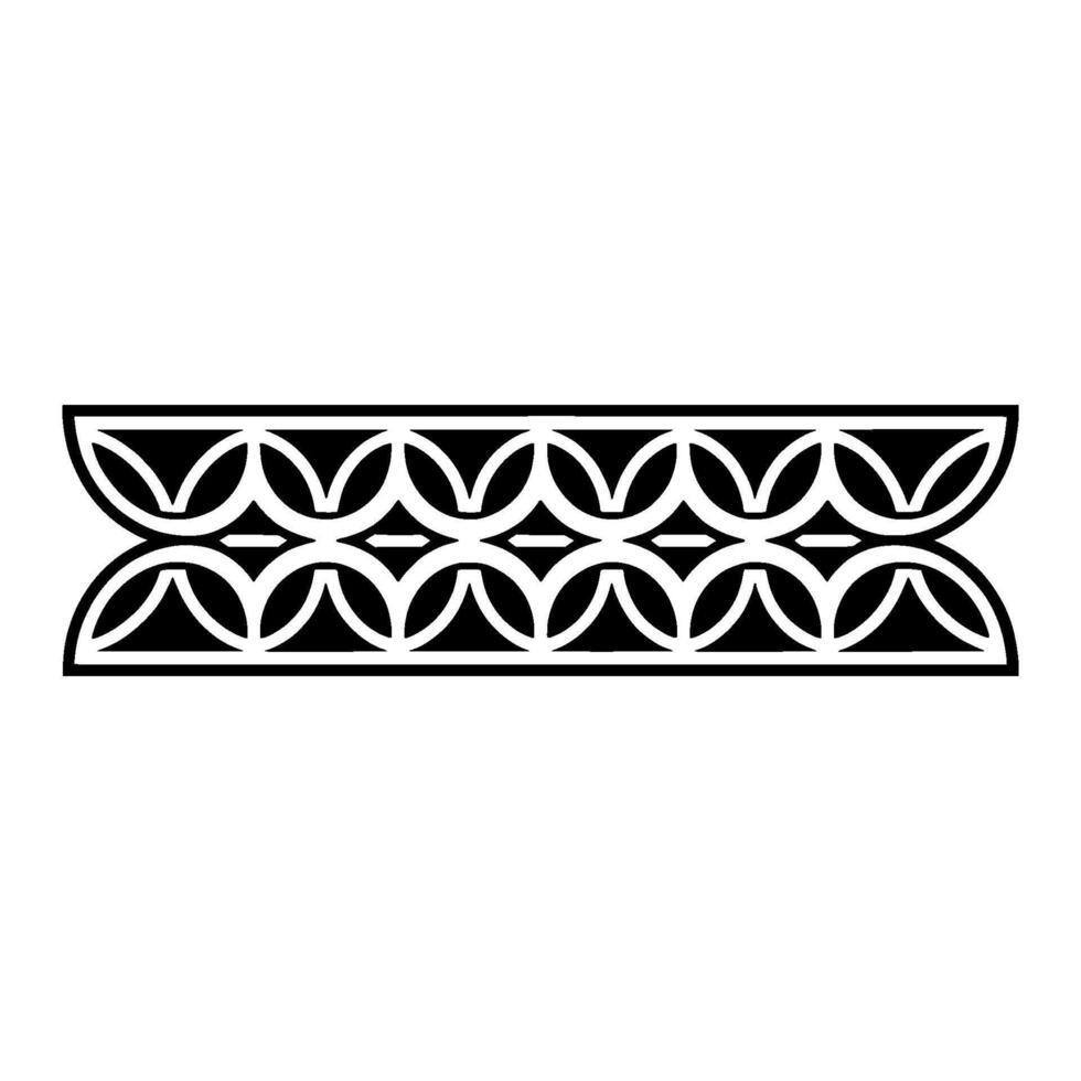 Geometric Celtic Border, Minimalist , Subtle Texture vector