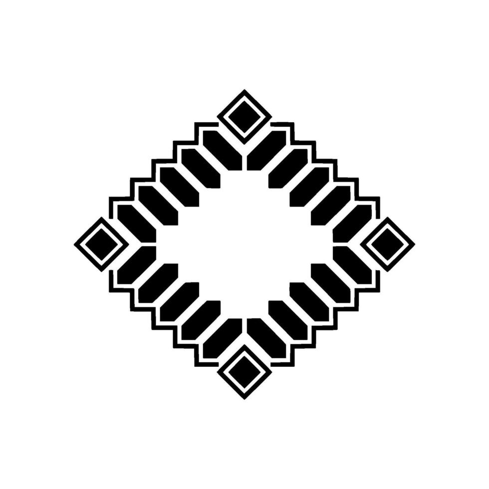 Geometric Diamond Motif, Minimalist , Modern Abstract vector