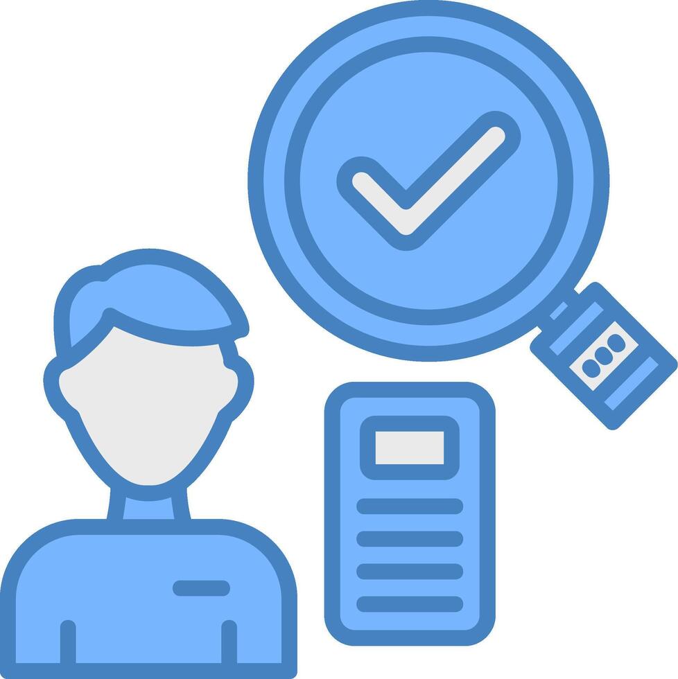 Applicant Premium Grid Symbol vector