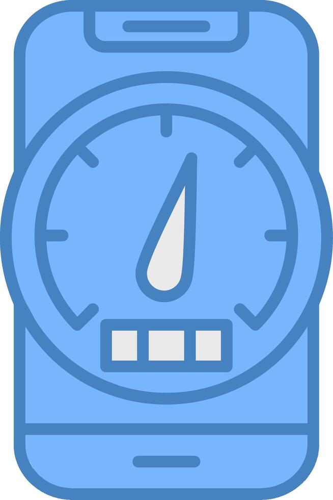 Barometer Hybrid Icon Module vector