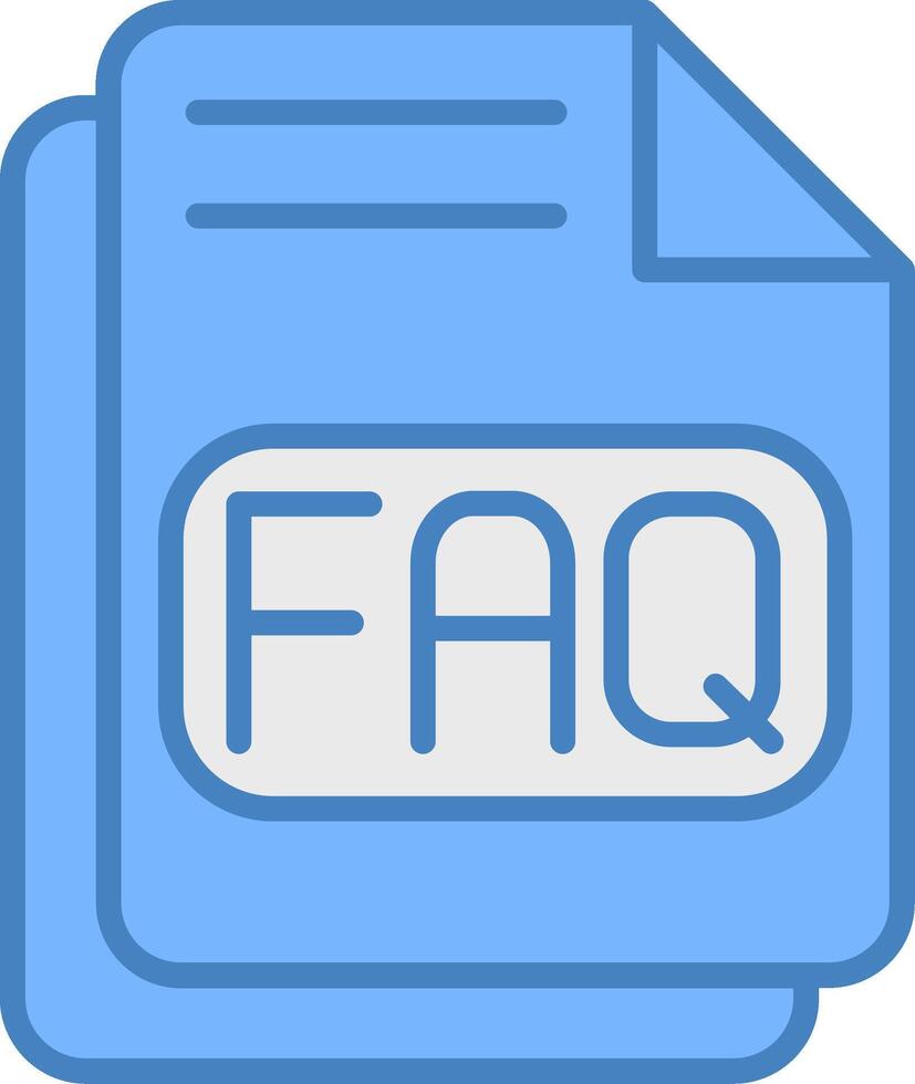 Faq Artistic Piece vector