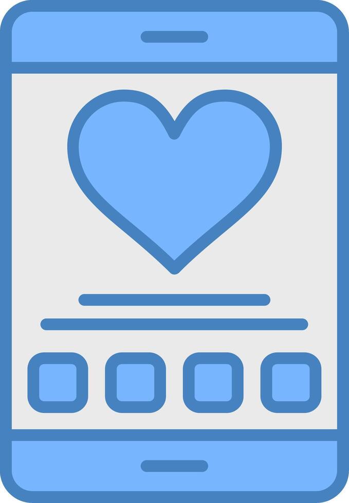Dating App Crystal Clear Object vector