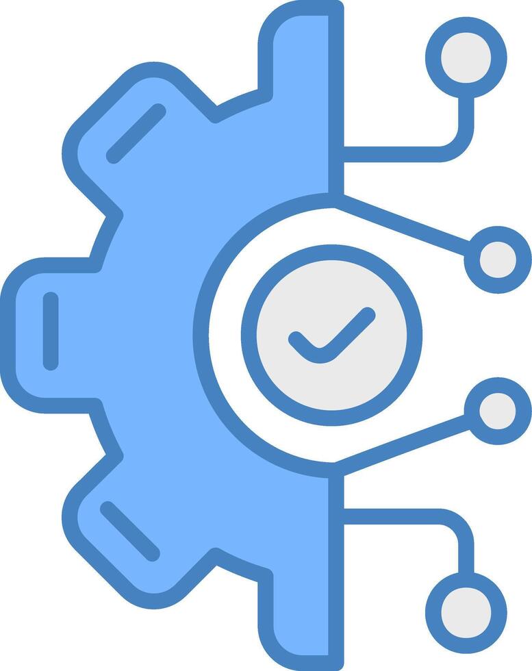 Digital Seamless Interface Block vector