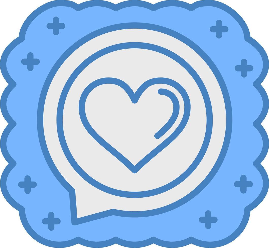 Heart Vibrant Web Token vector