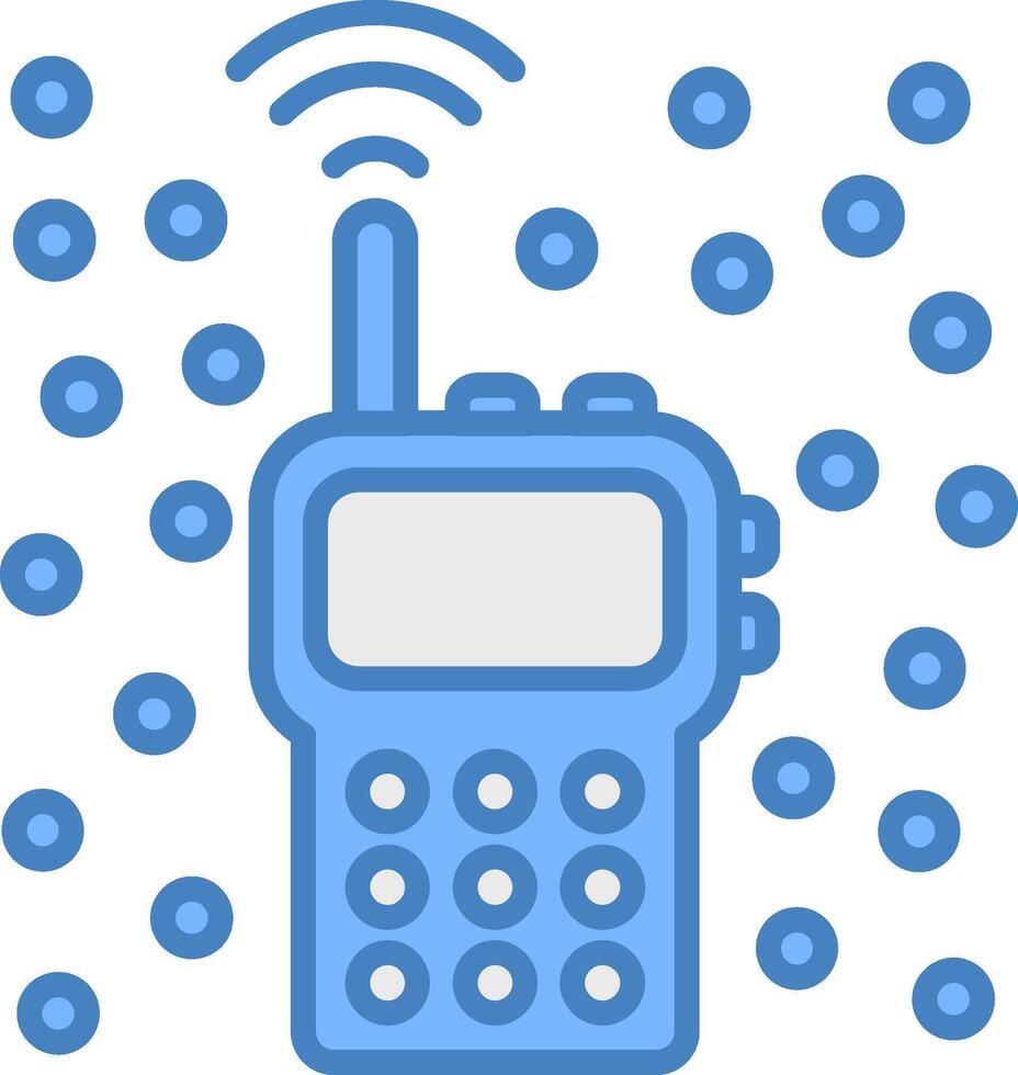 Walkie Talkie Clean Shape Mark vector