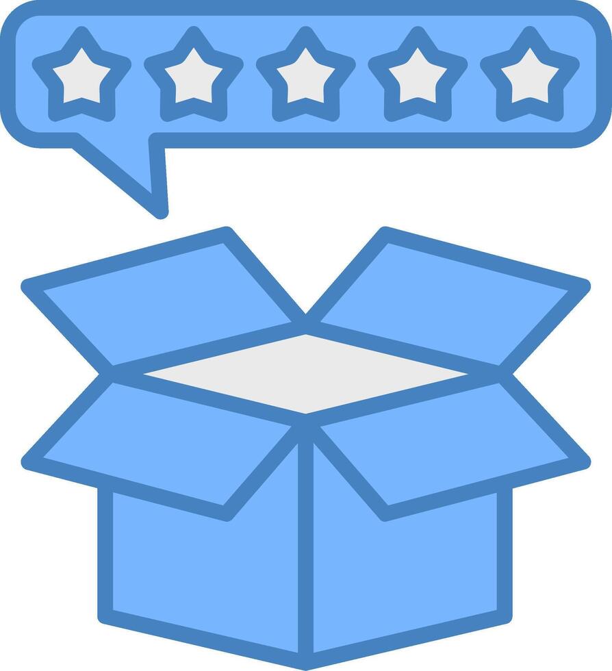 Testimonial Minimal Interface Shape vector