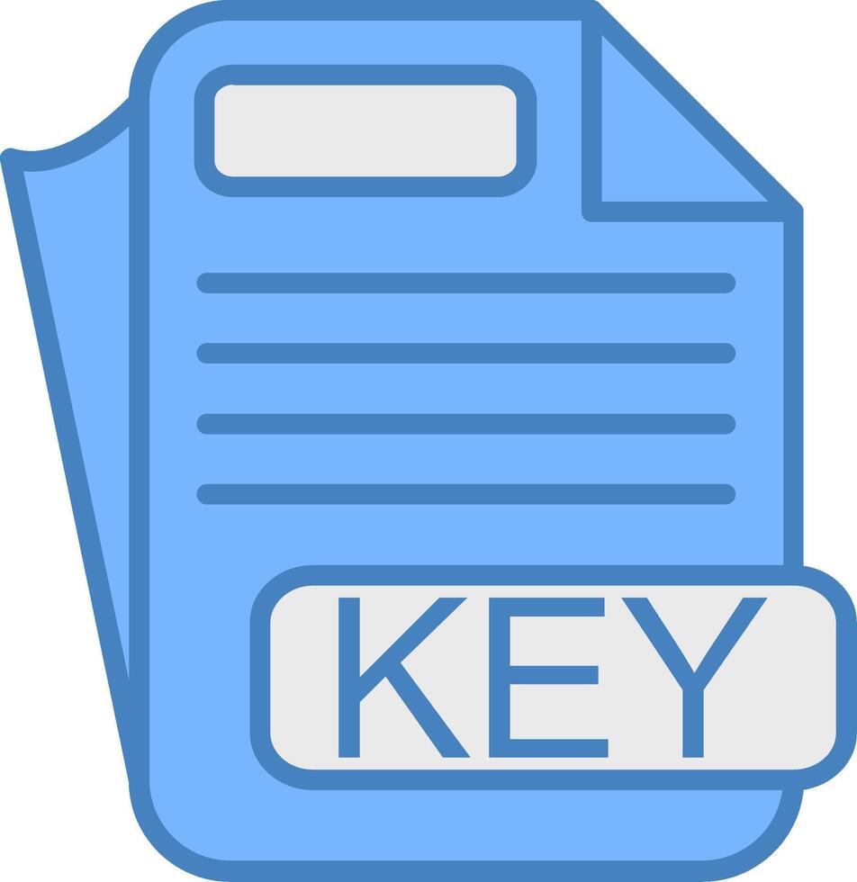 KEY Creative Frame Token vector