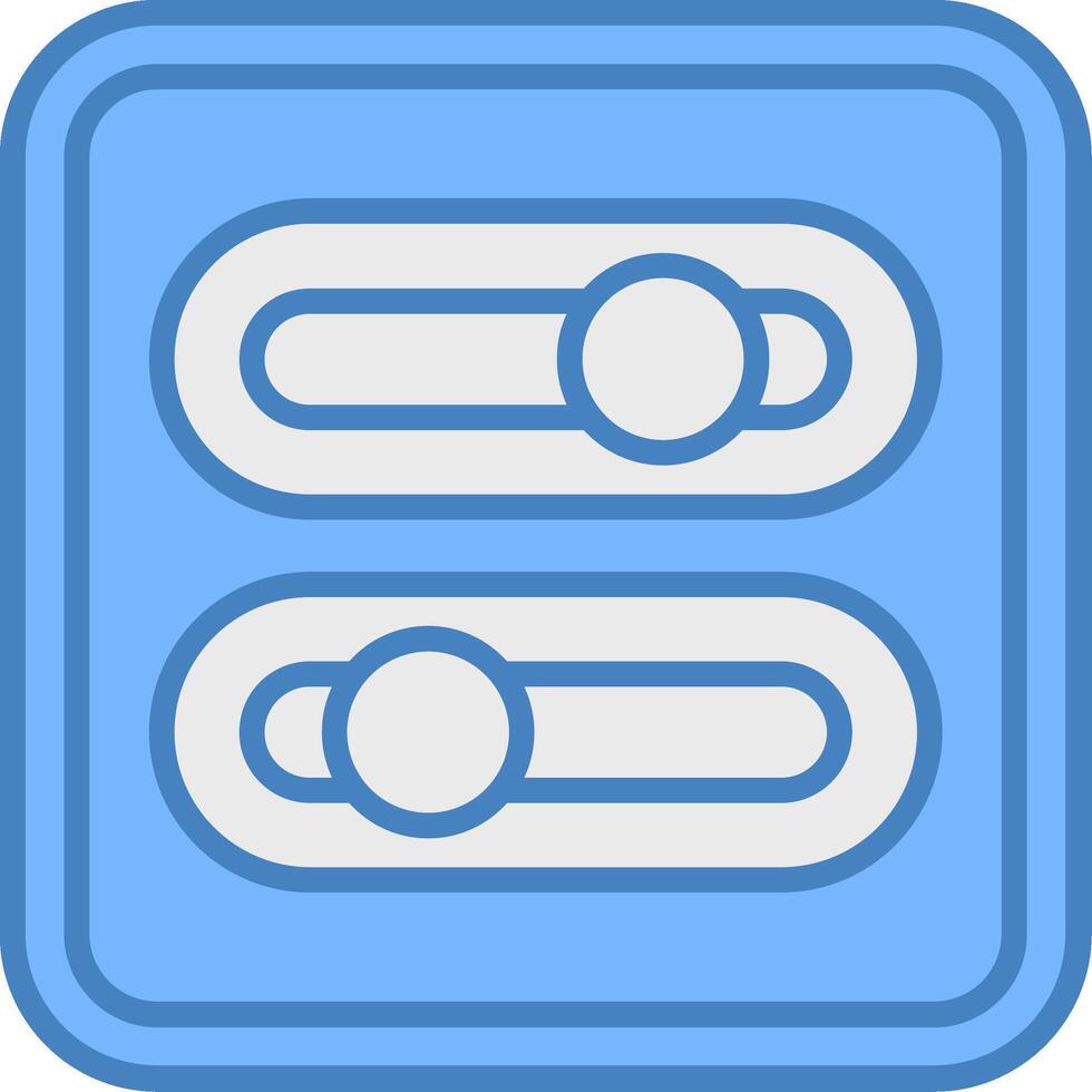 Switch Cool Tone Object vector