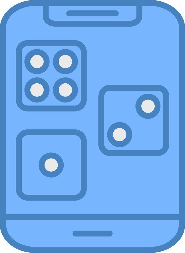 Entertainment Monotone Visual Mark vector