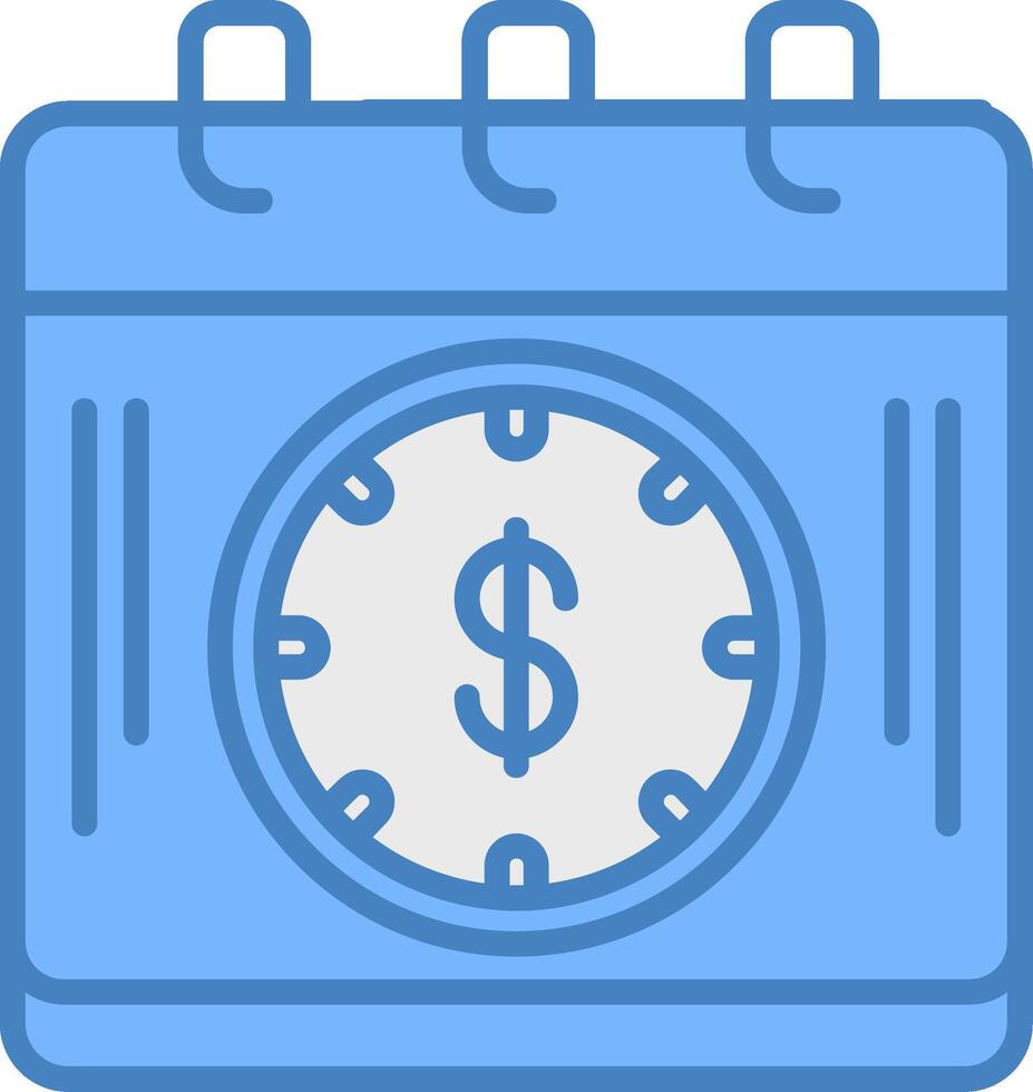 Deadline Futuristic UI Element vector