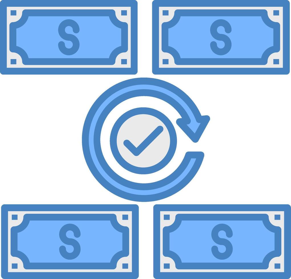 Money Back Guarantee Trendy Design Stamp vector
