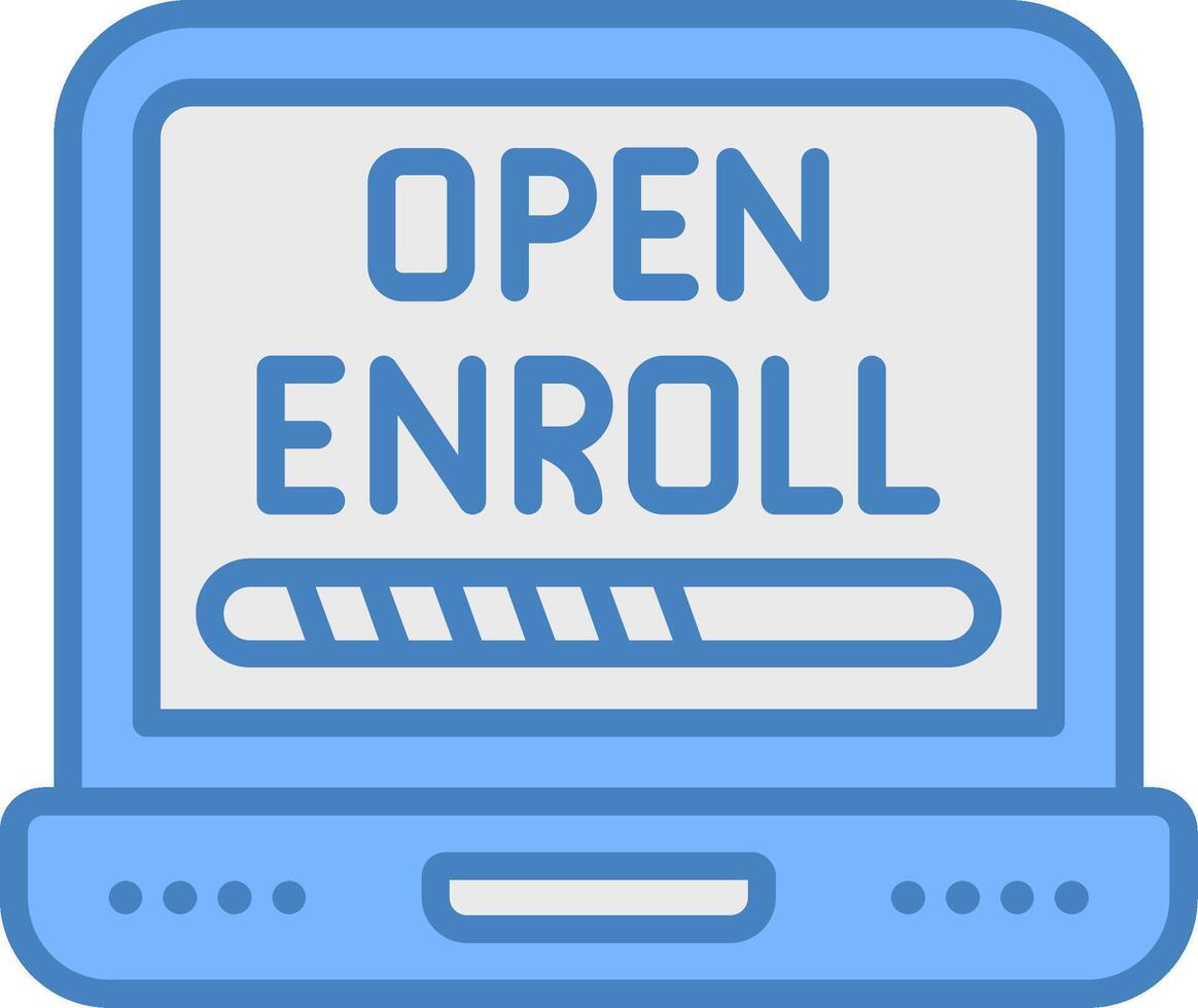 Open Enrollment Web Ready Unit vector