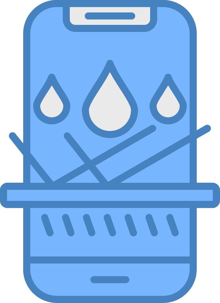 Water Resistant Fresh Icon Module vector