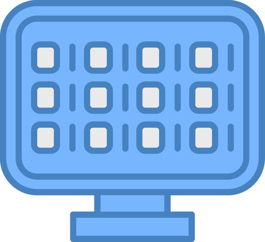 Binary Code Digital Sketch Object vector