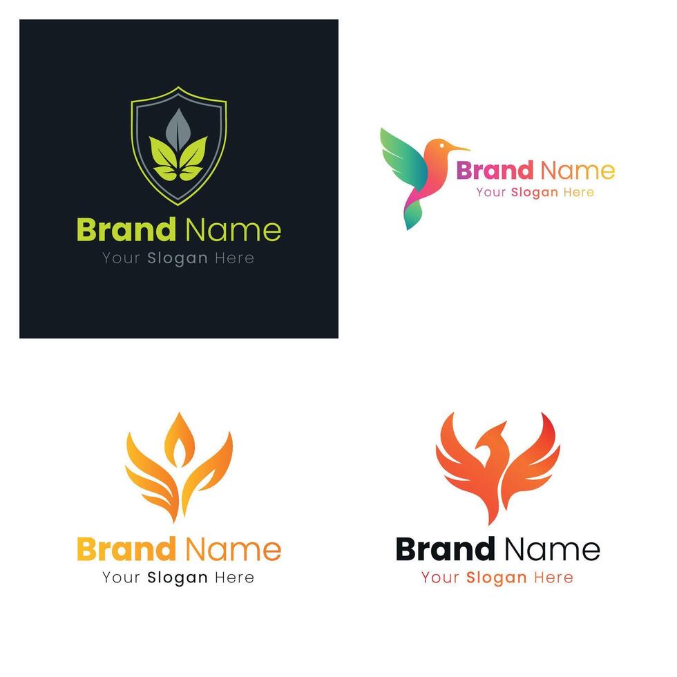 Expert Brand Identity Logo Design Services for Unique Business Visual Branding and Modern Corporate Identity Creation vector