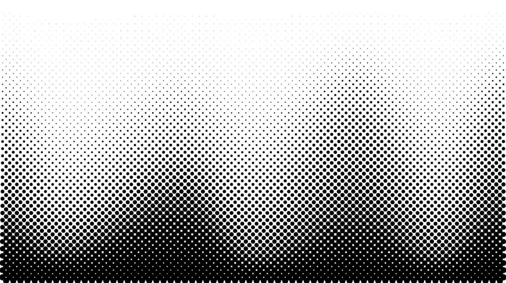 Halftone background. Comic halftone pop art texture. Black and white abstract wallpaper vector