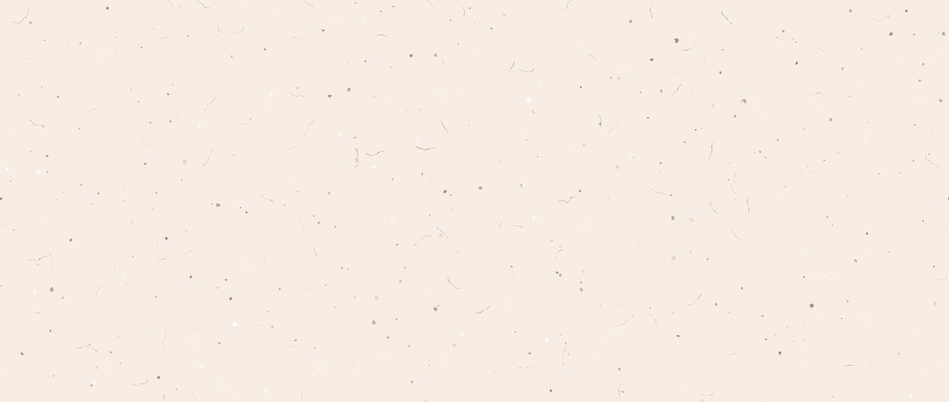 Light beige seamless grain paper texture. Vintage ecru background with dots, speckles, specks, flecks and particles. Craft repeating wallpaper. Natural cream grunge surface background. vector