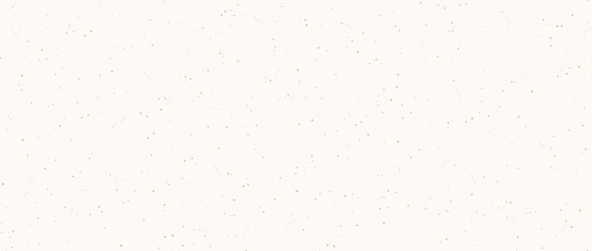 Light beige seamless grain paper texture. Vintage ecru background with dot, speckles, specks, flecks and particles. Craft repeating wallpaper. Natural cream grunge surface background. vector