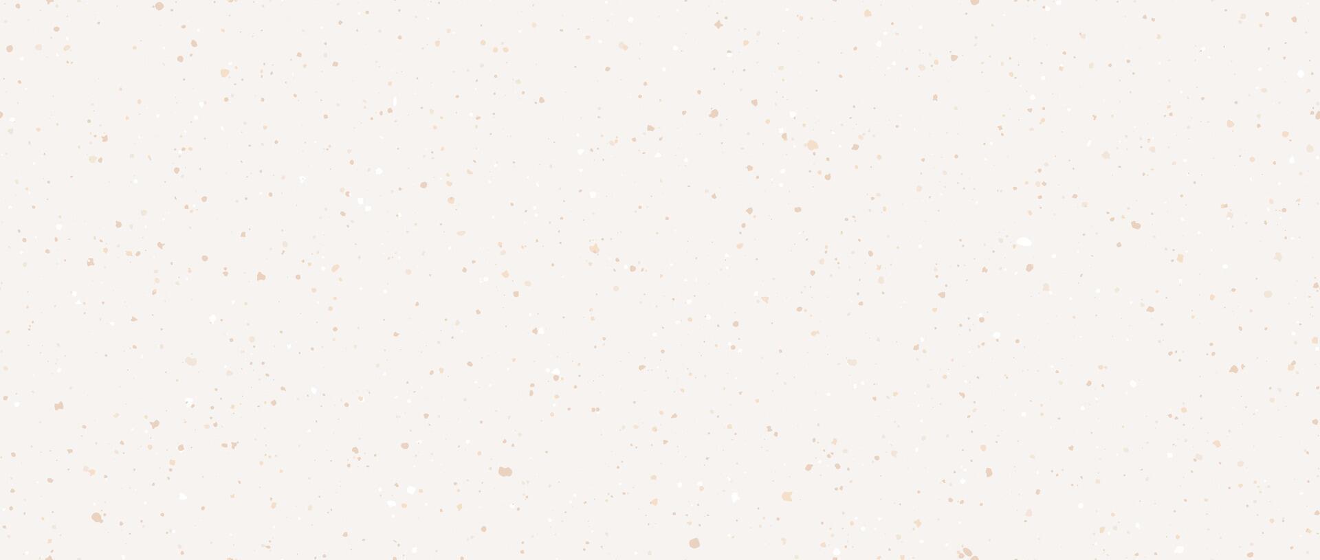 Light cream seamless grain paper texture. Vintage ecru background with dots, speckles, specks, flecks, particles. Craft repeating wallpaper. Natural grunge surface background. vector