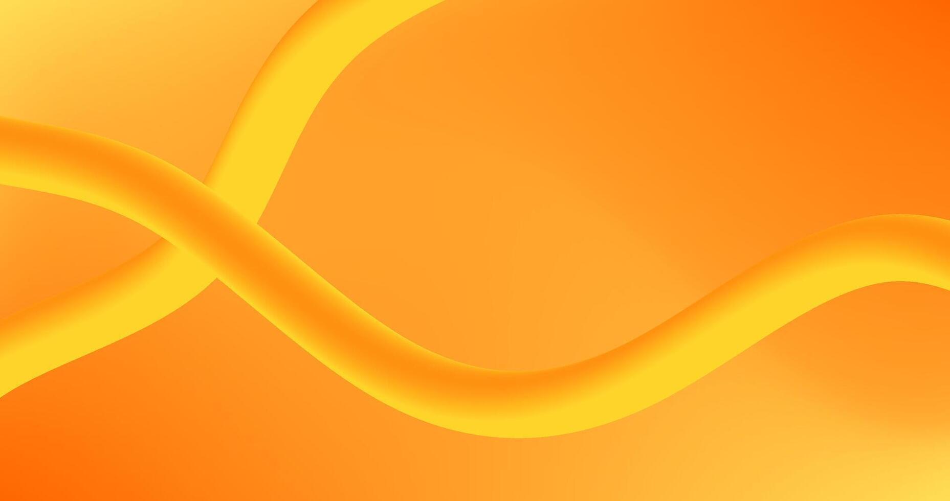 Abstract Fluid Gold Gradient background with curved lines Wallpaper vector