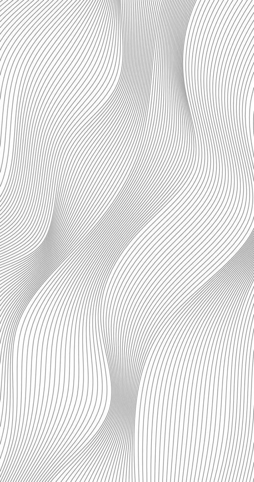 Abstract vertical wavy background Monochrome texture illustration vector