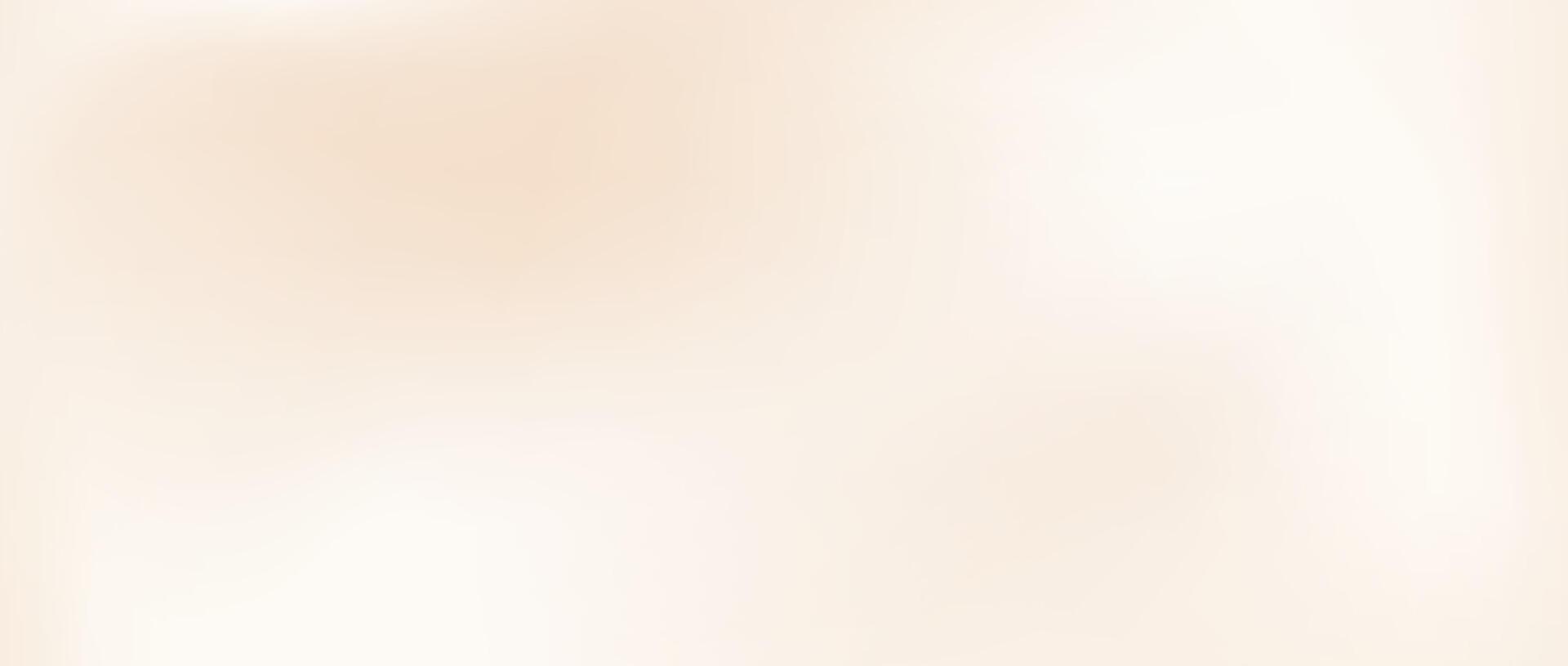 Smooth beige gradient background. Soft neutral liquid wallpaper. Universal nude color texture for banner, flyer, poster. Abstract blurred backdrop cover. Calm light illustration vector