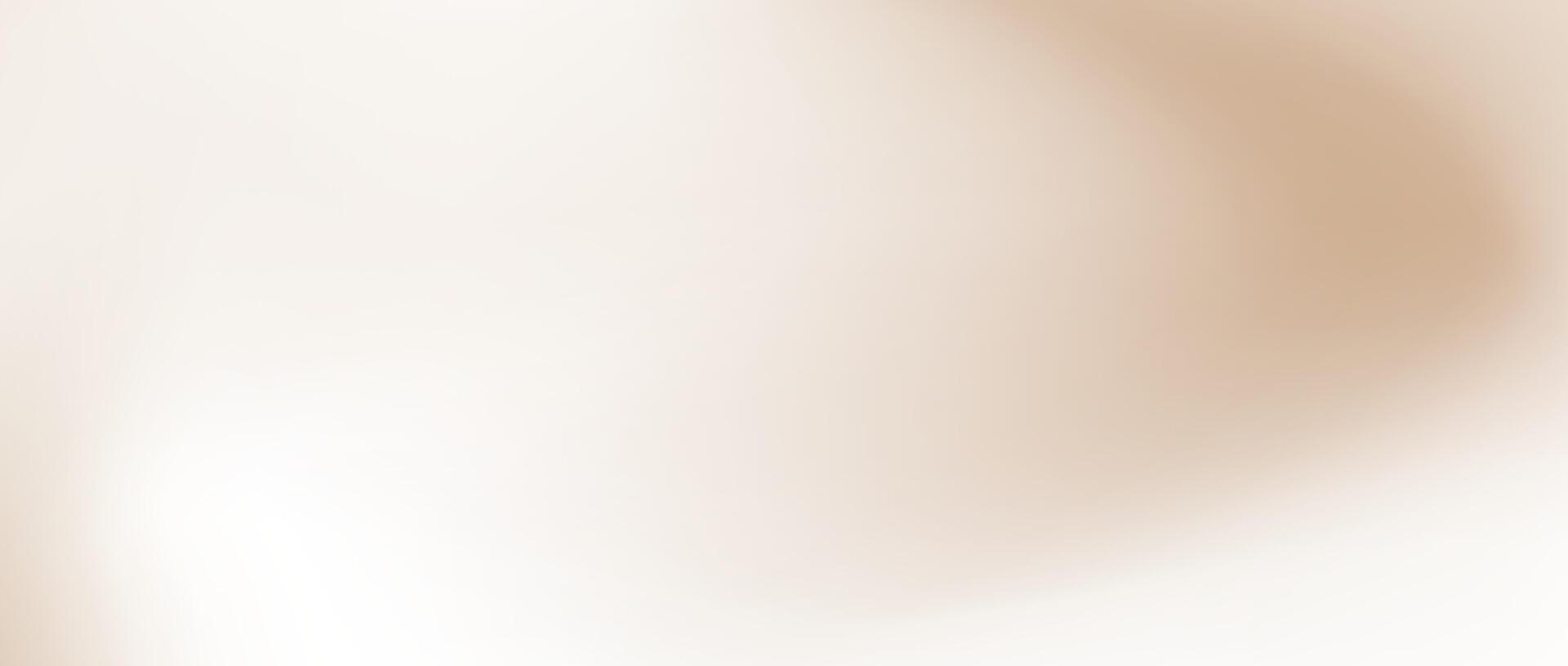 Smooth beige gradient background. Soft neutral liquid wallpaper. Universal nude color texture for banner, flyer, presentation. Abstract blurred backdrop cover. Calm illustration. vector